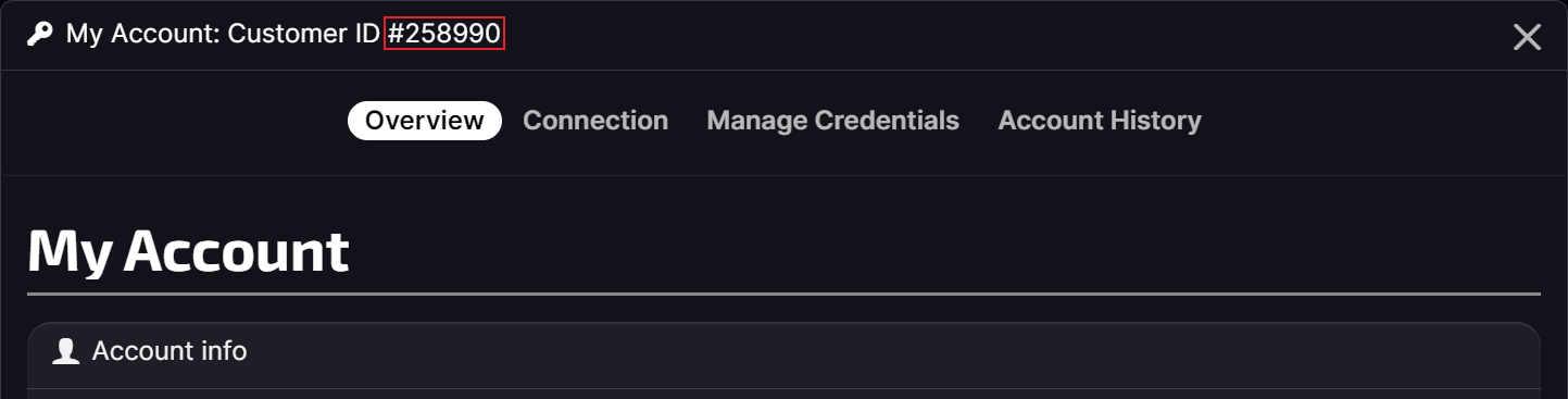 iRacing ID location in UI