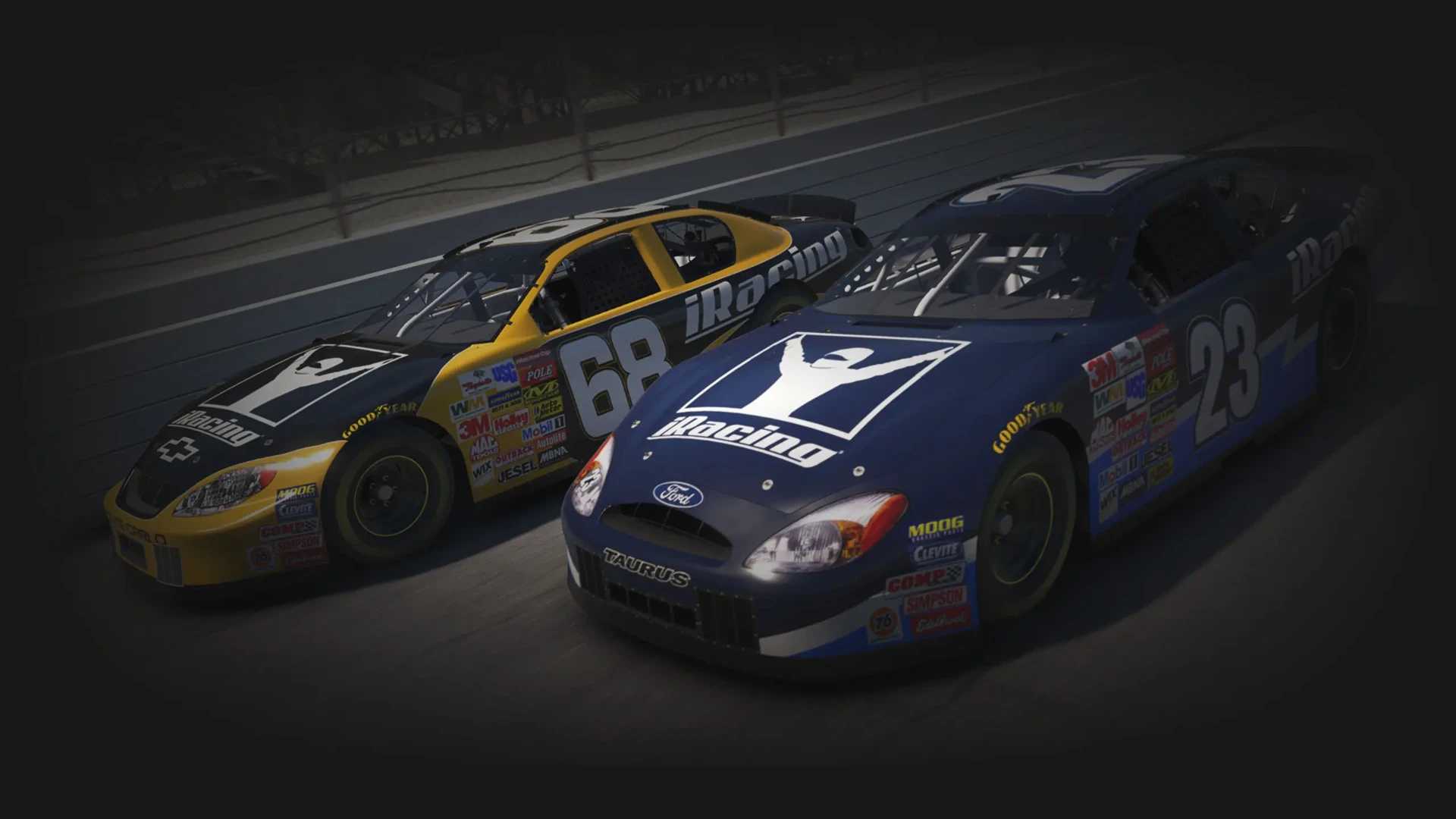 NASCAR Gen 4 Monte Carlo and Ford Taurus Templates Now Available at Sim Wrap Market
