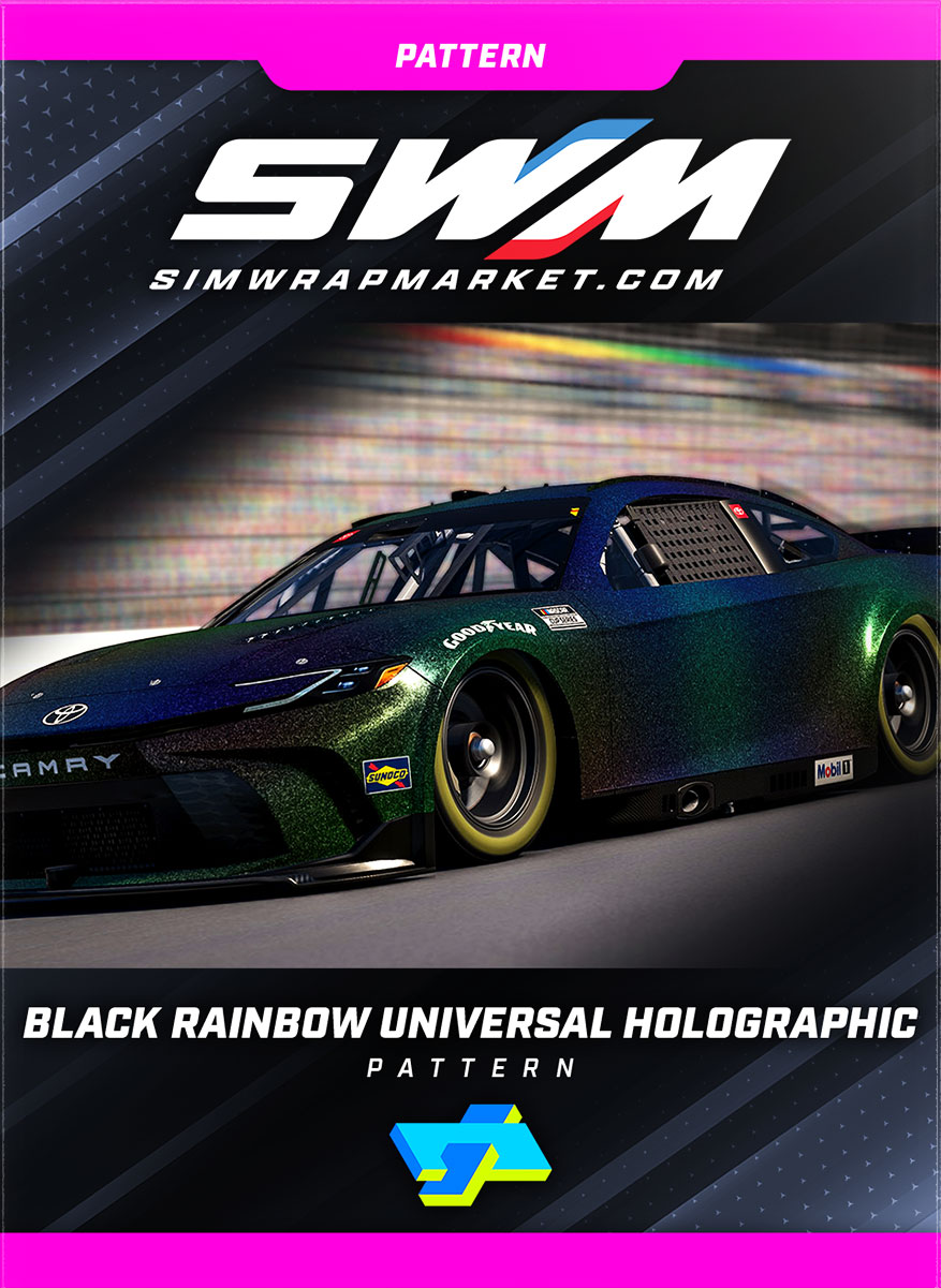 Black Rainbow Universal Holographic - 001