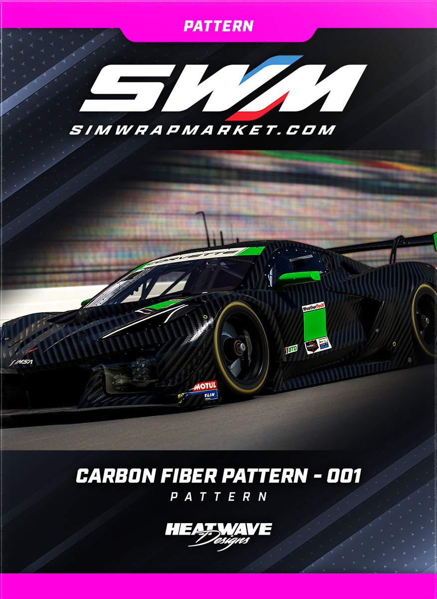 Carbon Fiber Pattern - 001