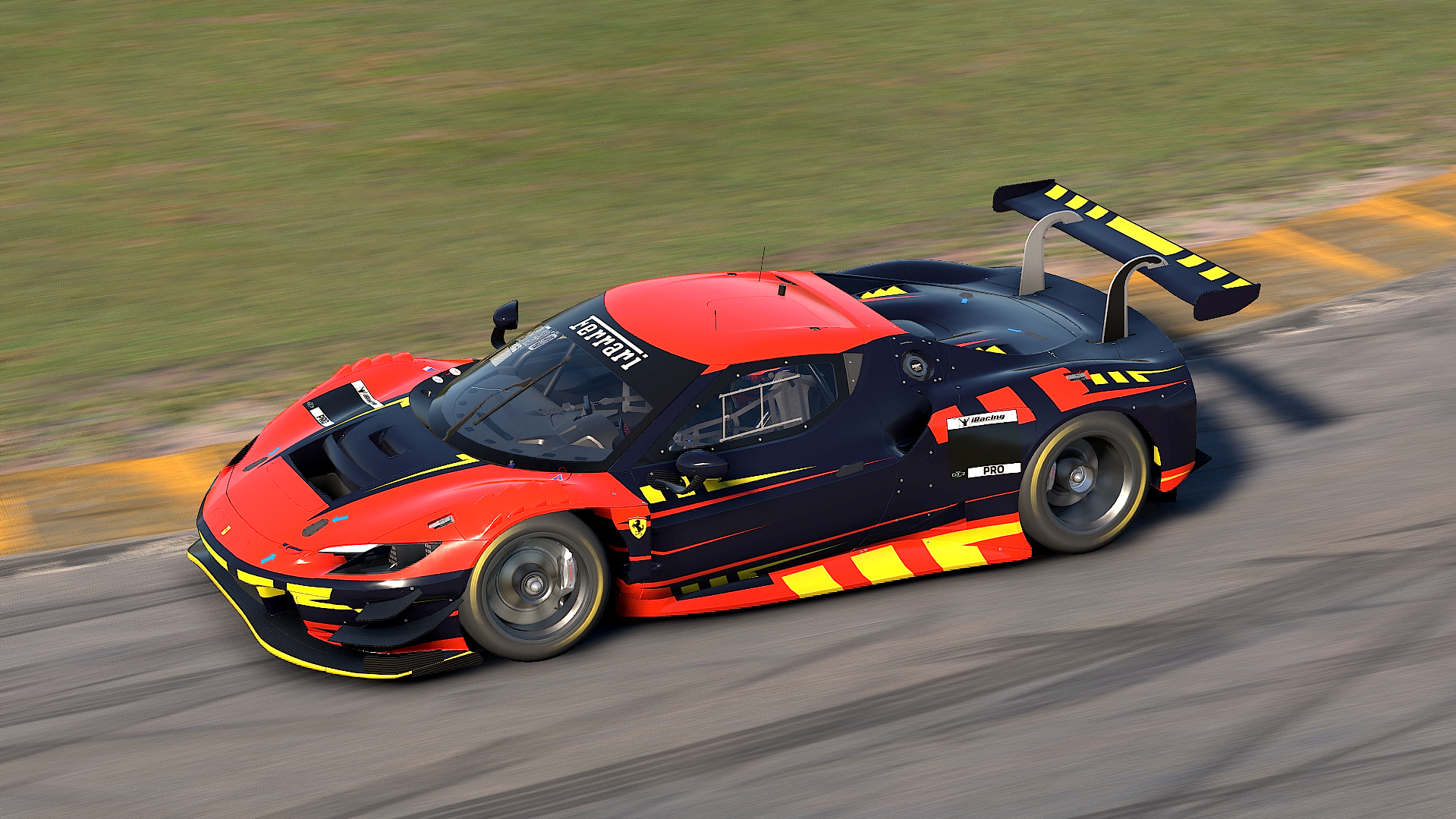 Ferrari 296 GT3 - 033 | Sim Wrap Market
