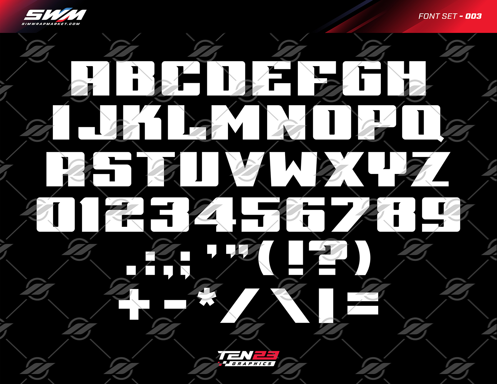Font - 003