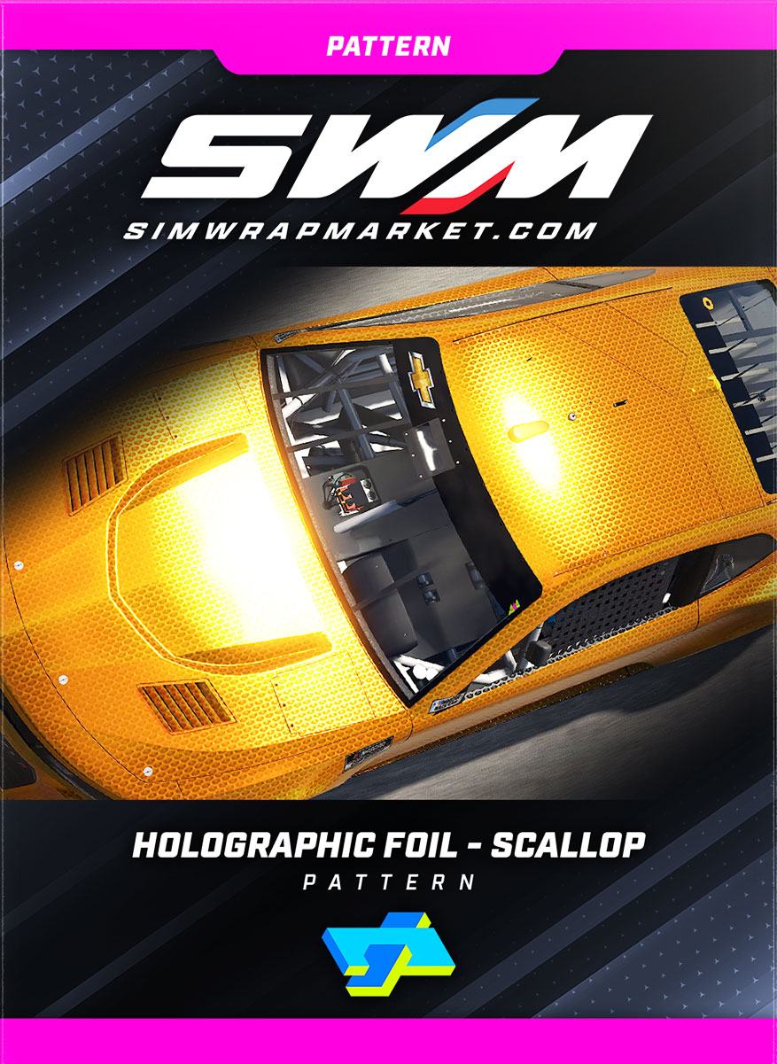 Holographic Foil - Scallop