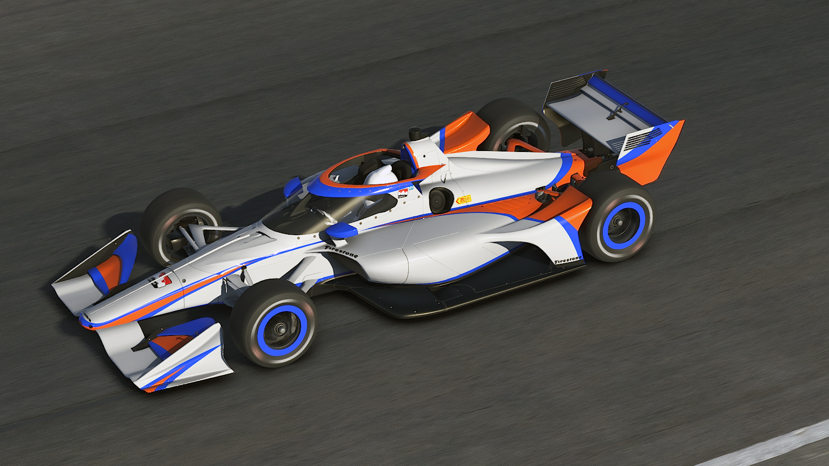 Indycar Dallara IR18 - 011