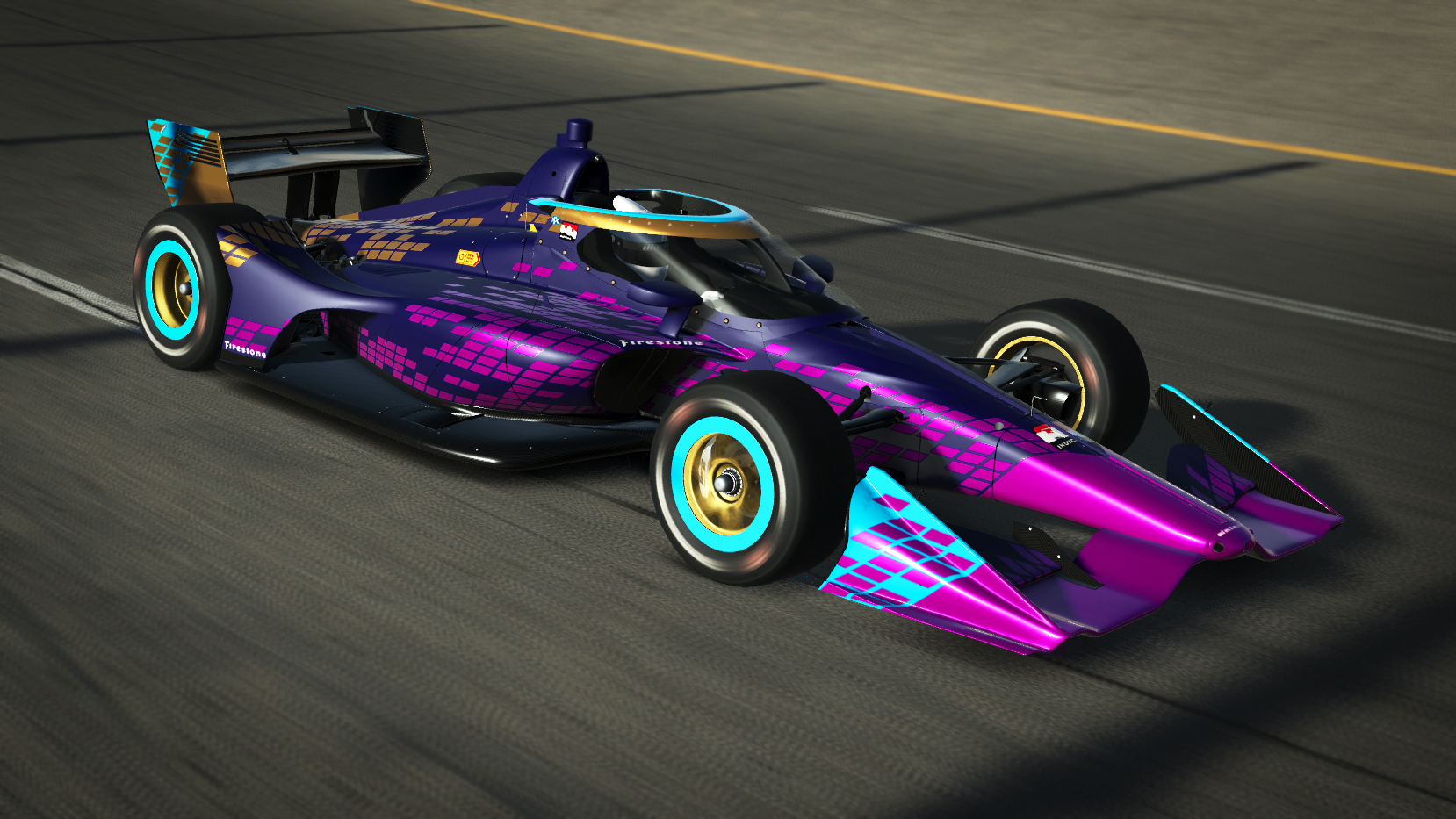 Indycar Dallara IR18 - 021