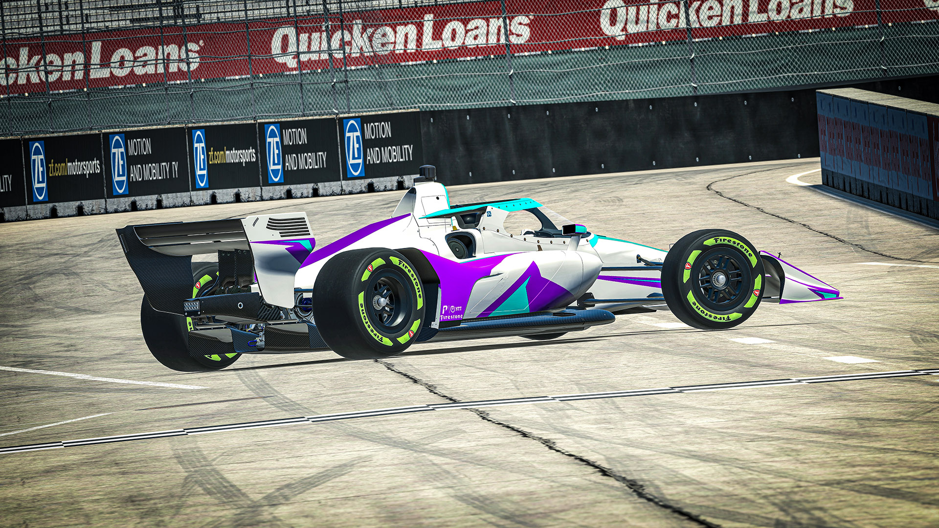 Indycar Dallara IR18 - 022