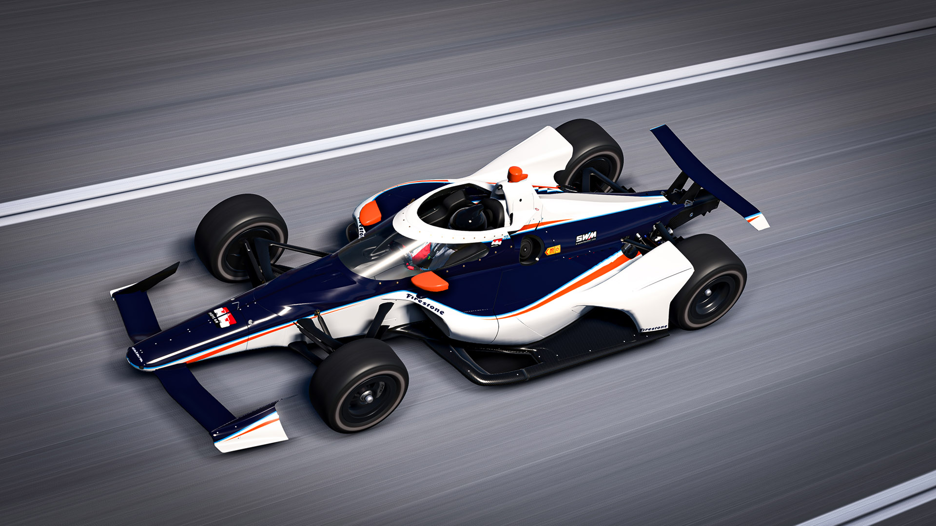 Indycar Dallara IR18 - 035