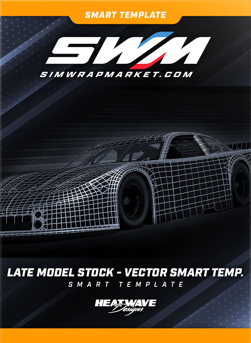Late Model Stock - Vector Smart Template