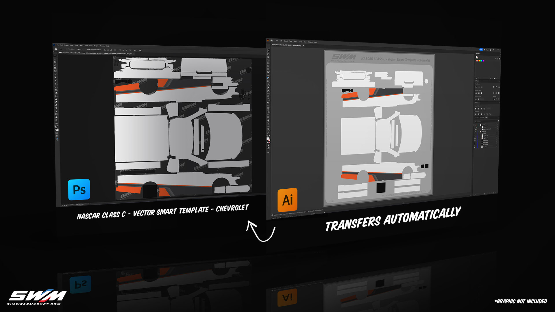 NASCAR Class C - Vector Smart Template