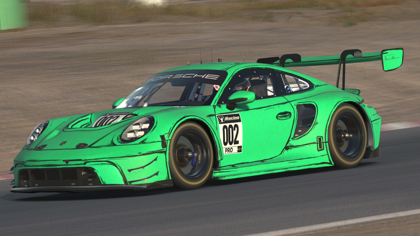 Porsche 911 GT3 R 992 - 002