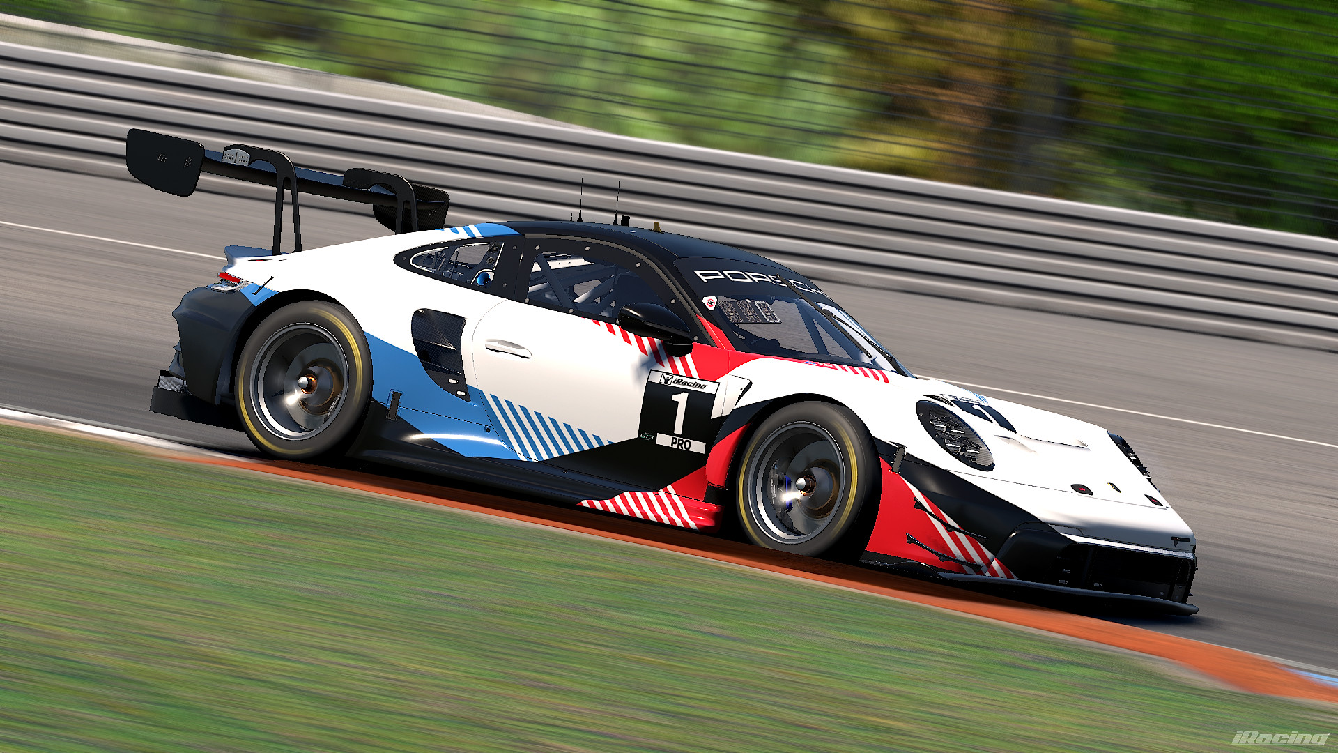 Porsche 911 GT3 R 992 - 039 | Sim Wrap Market