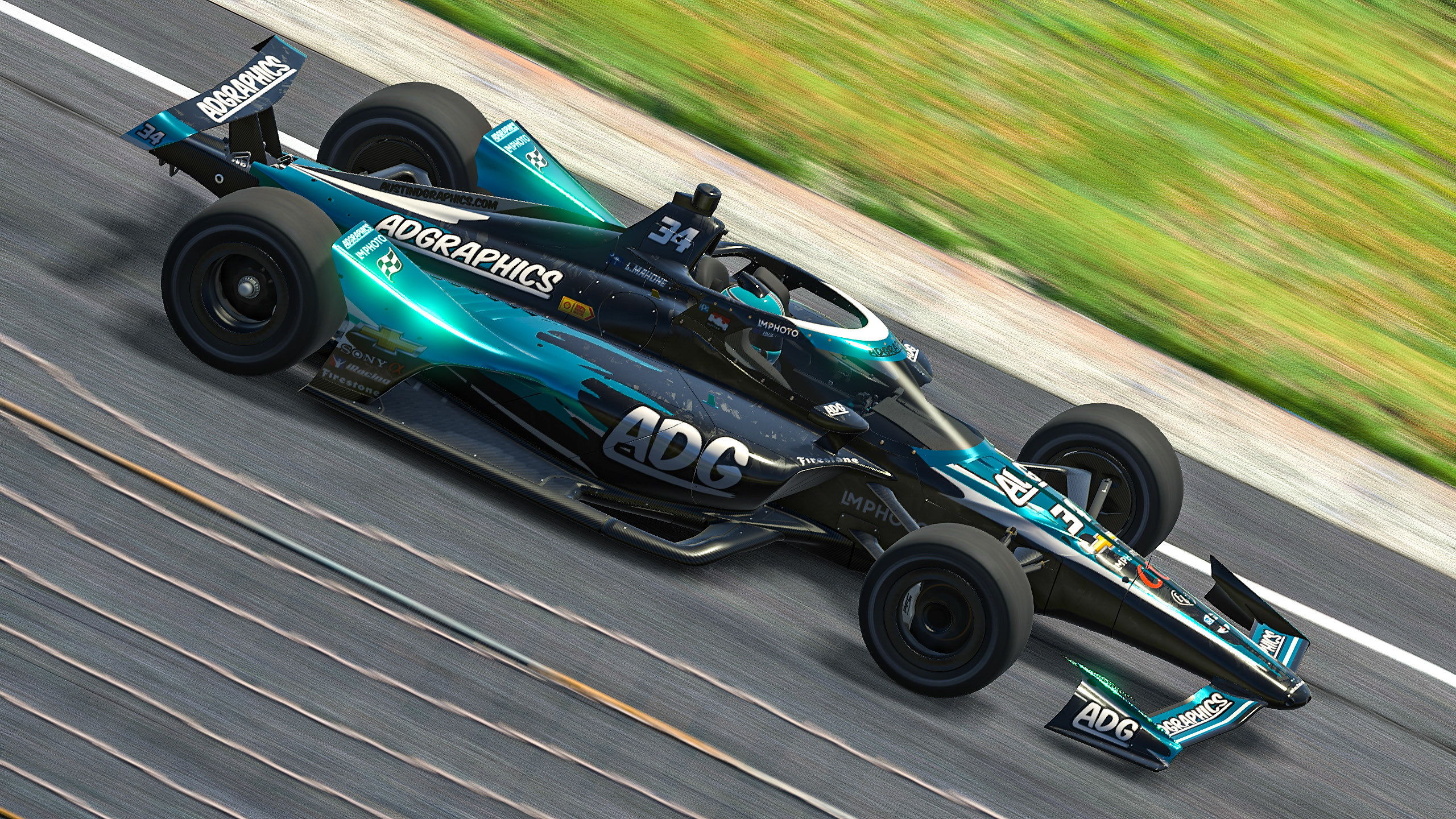 ADGRAPHICS - Indycar Dallara IR18 - 008