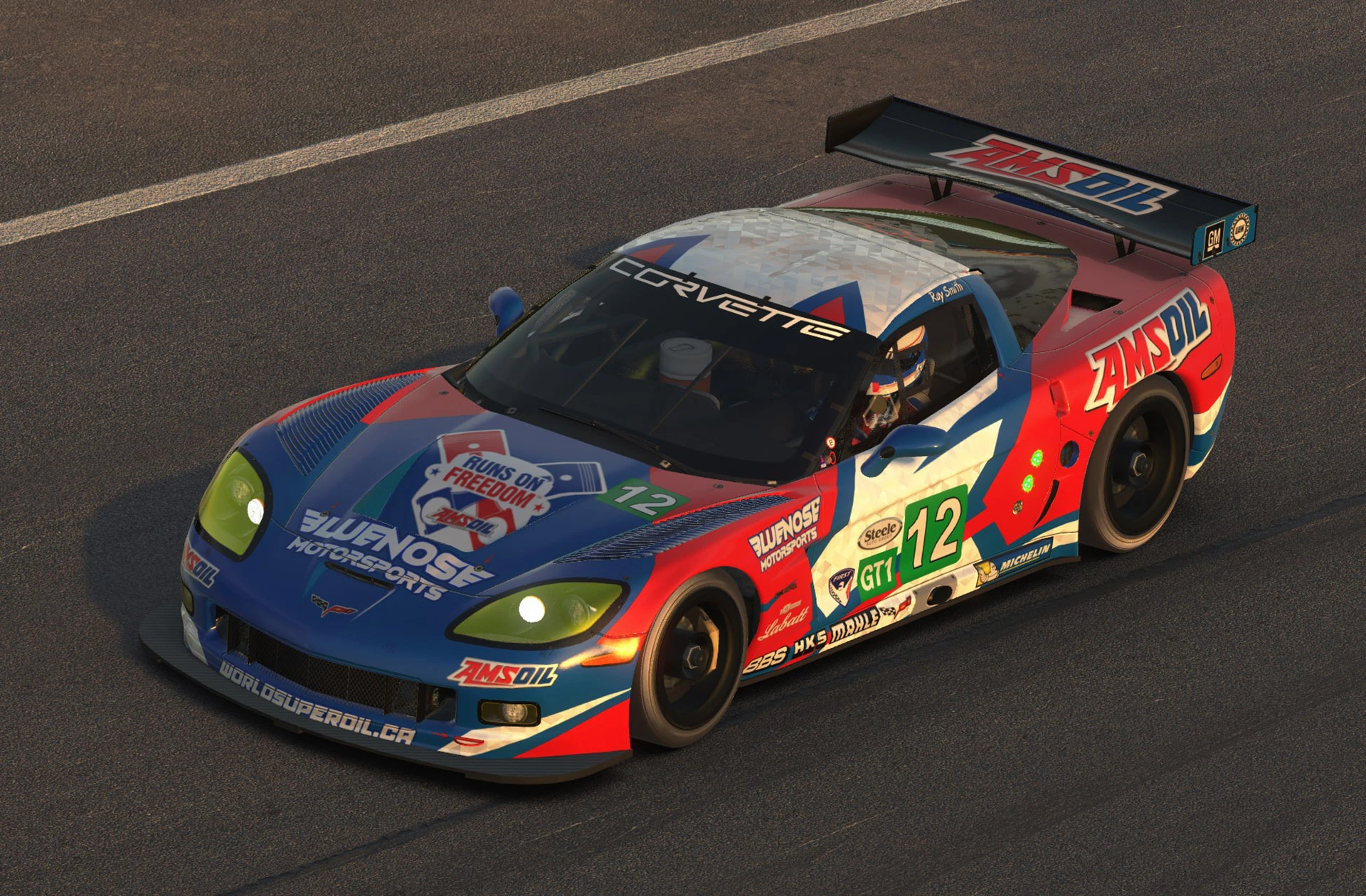Amsoil - Polygon Pattern - 003