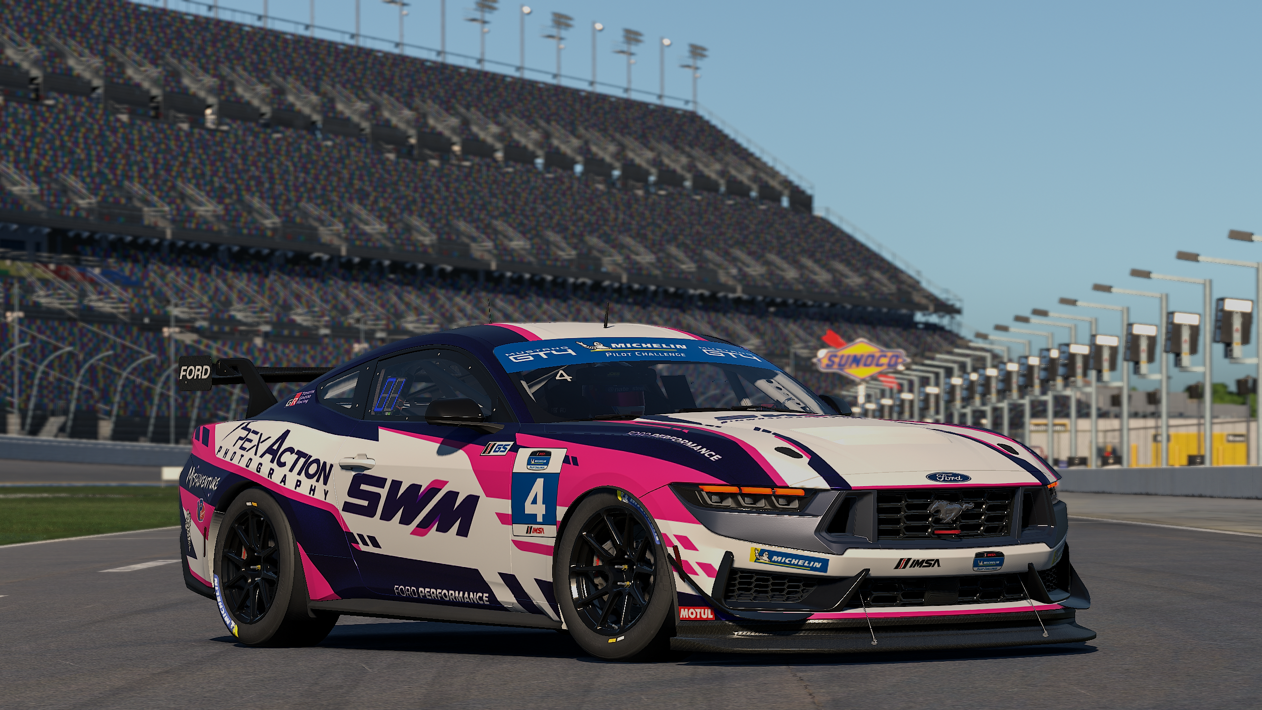 Apex Action Photography - Ford Mustang GT4 - 007