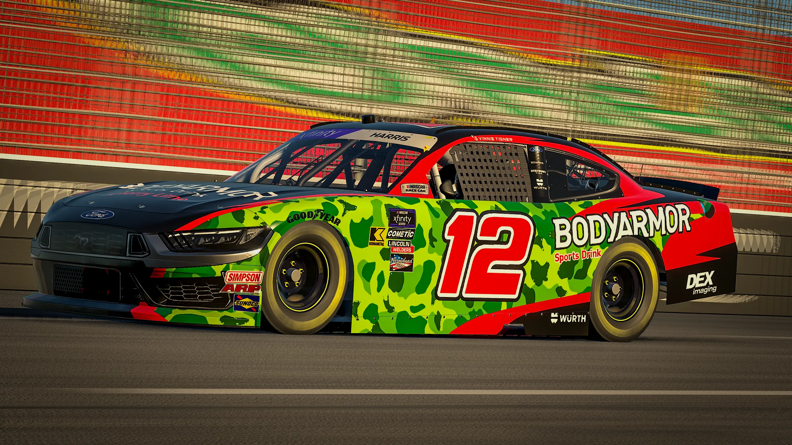 Body Armor Cherry Lime - NASCAR Class B