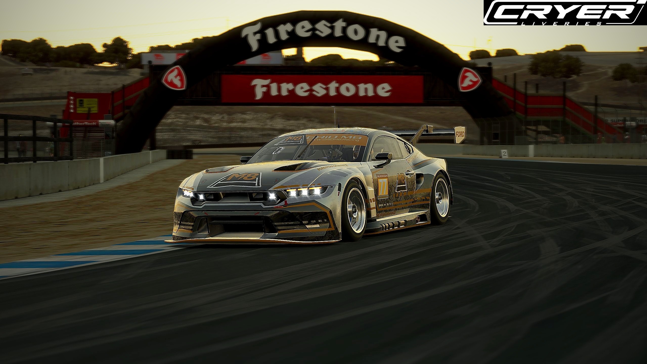 GRiD M8 Motorsports - Ford Mustang GT3 - 002