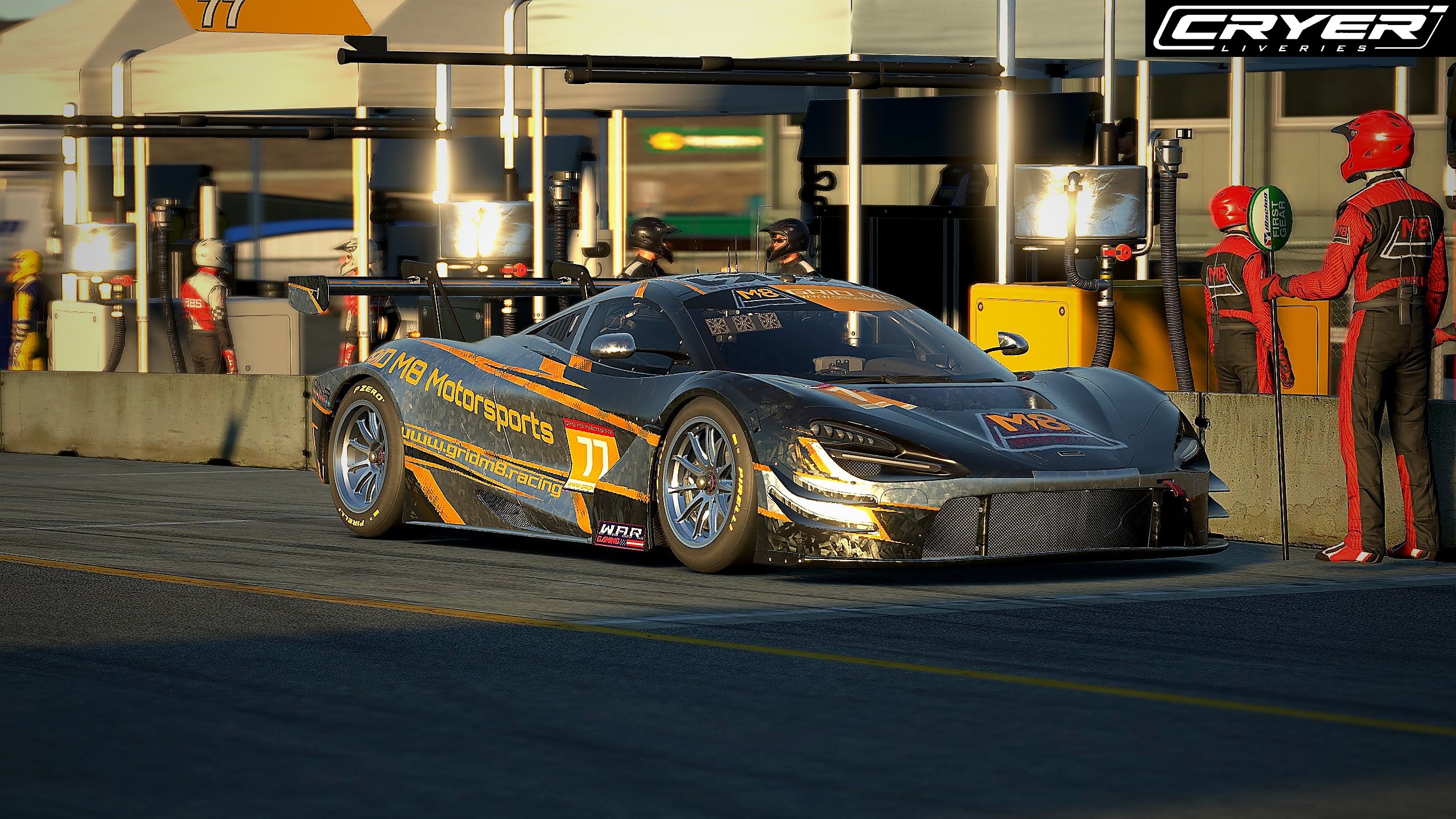GRiD M8 Motorsports - McLaren 720s EVO GT3 - 009