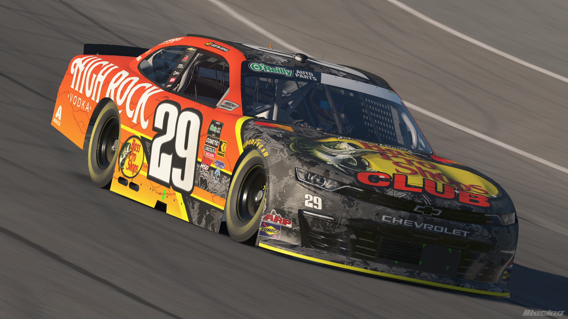 High Rock Vodka - NASCAR Class B - 075