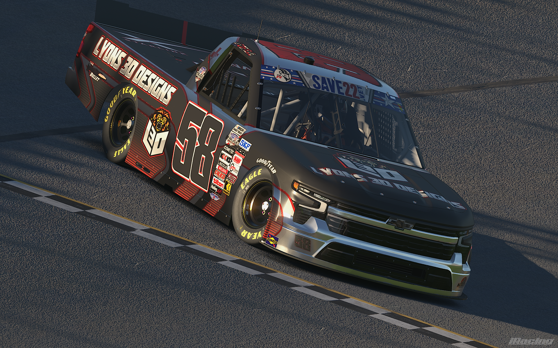 Lyons 3D Designs - NASCAR Class C - 135