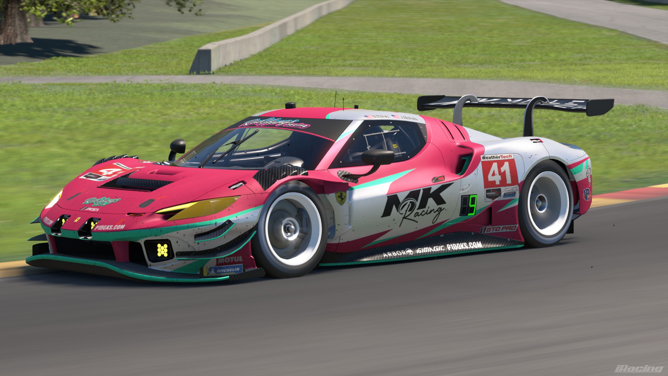 MK Racing - Ferrari 296 GT3 - 008