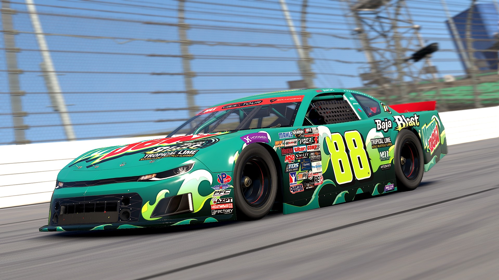Mountain Dew Baja Blast - Late Model Stock - 092