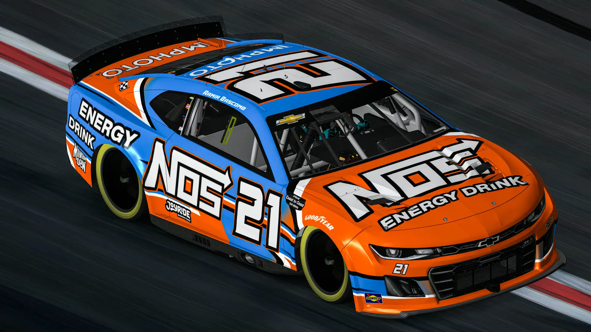NOS Energy Drink - NASCAR Class A - 124