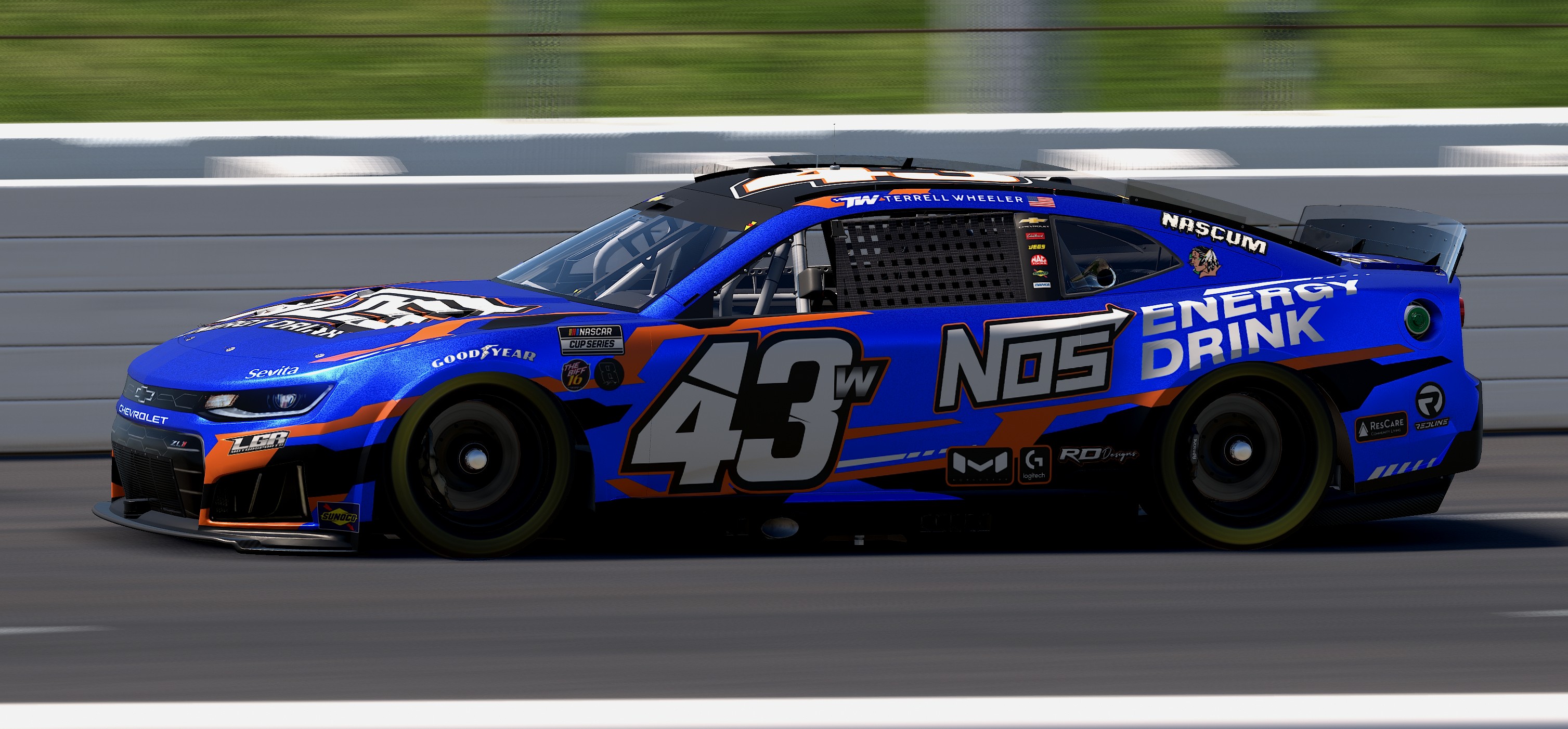 NOS Energy Drink - NASCAR Class A - 222