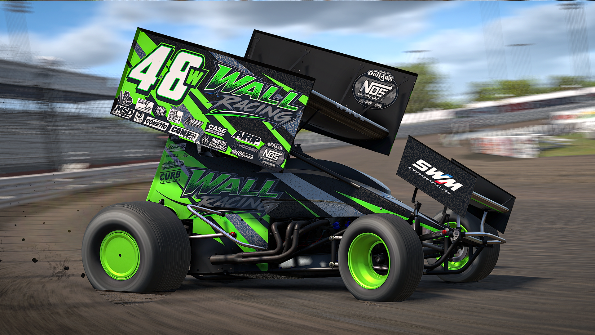 Wall Racing - Dirt Sprint - 036