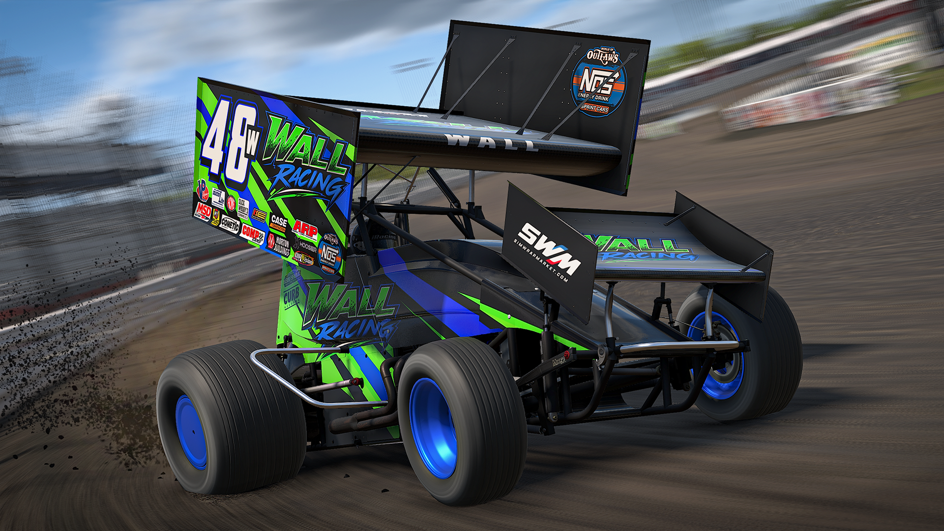 Wall Racing - Dirt Sprint - 036