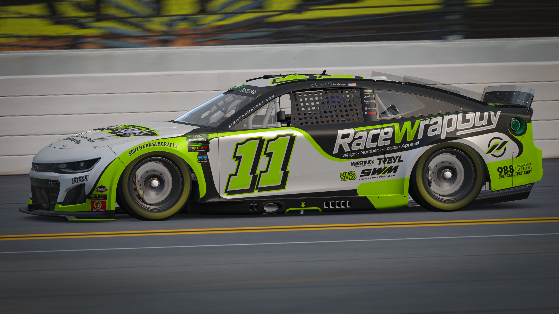 Race Wrap Guy - NASCAR Class A - 154