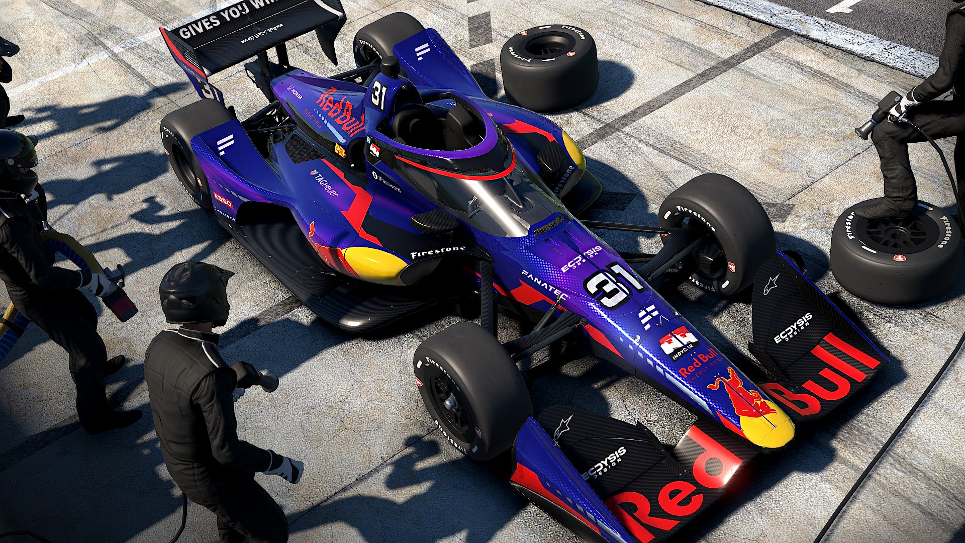 Red Bull - IndyCar Dallara IR18 - 043
