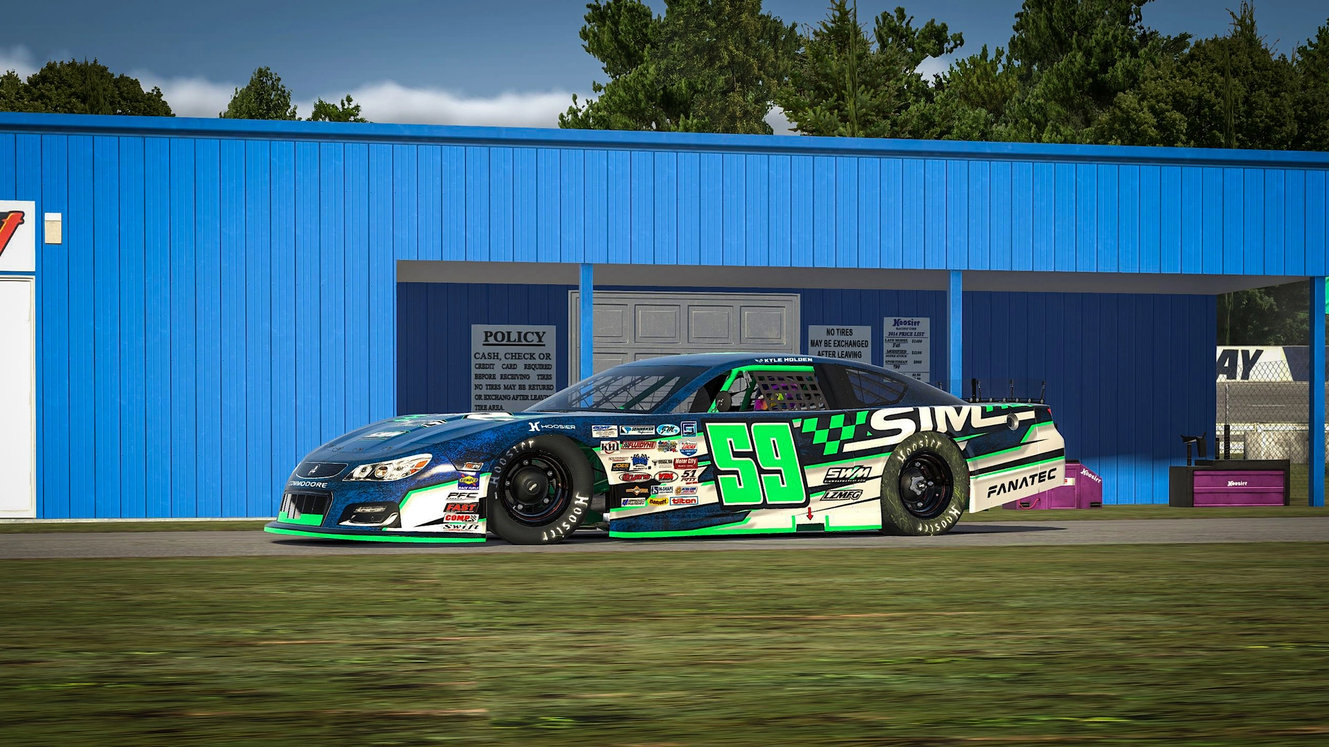 SIM HQ - Super Late Model - 006