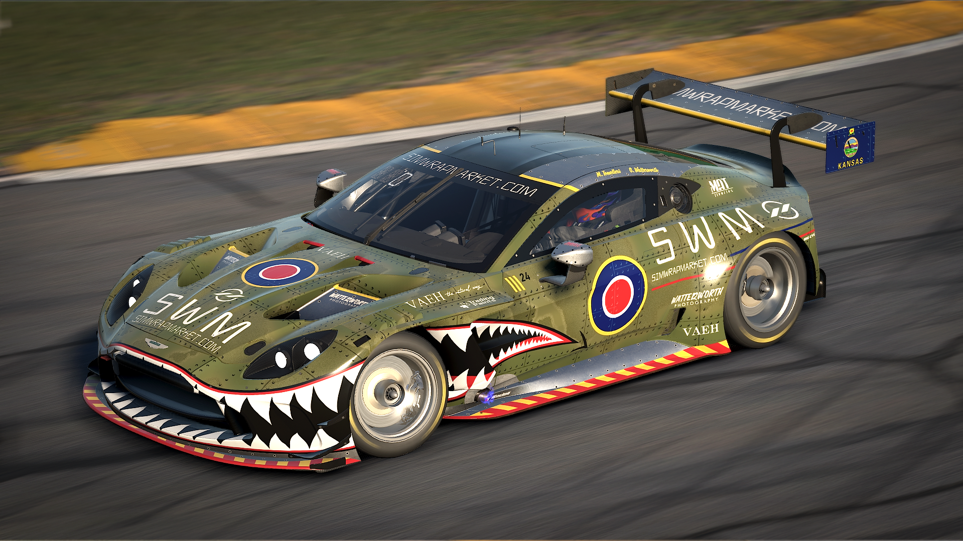 Sim Wrap Market - Aston Martin Vantage EVO GT3 - 014
