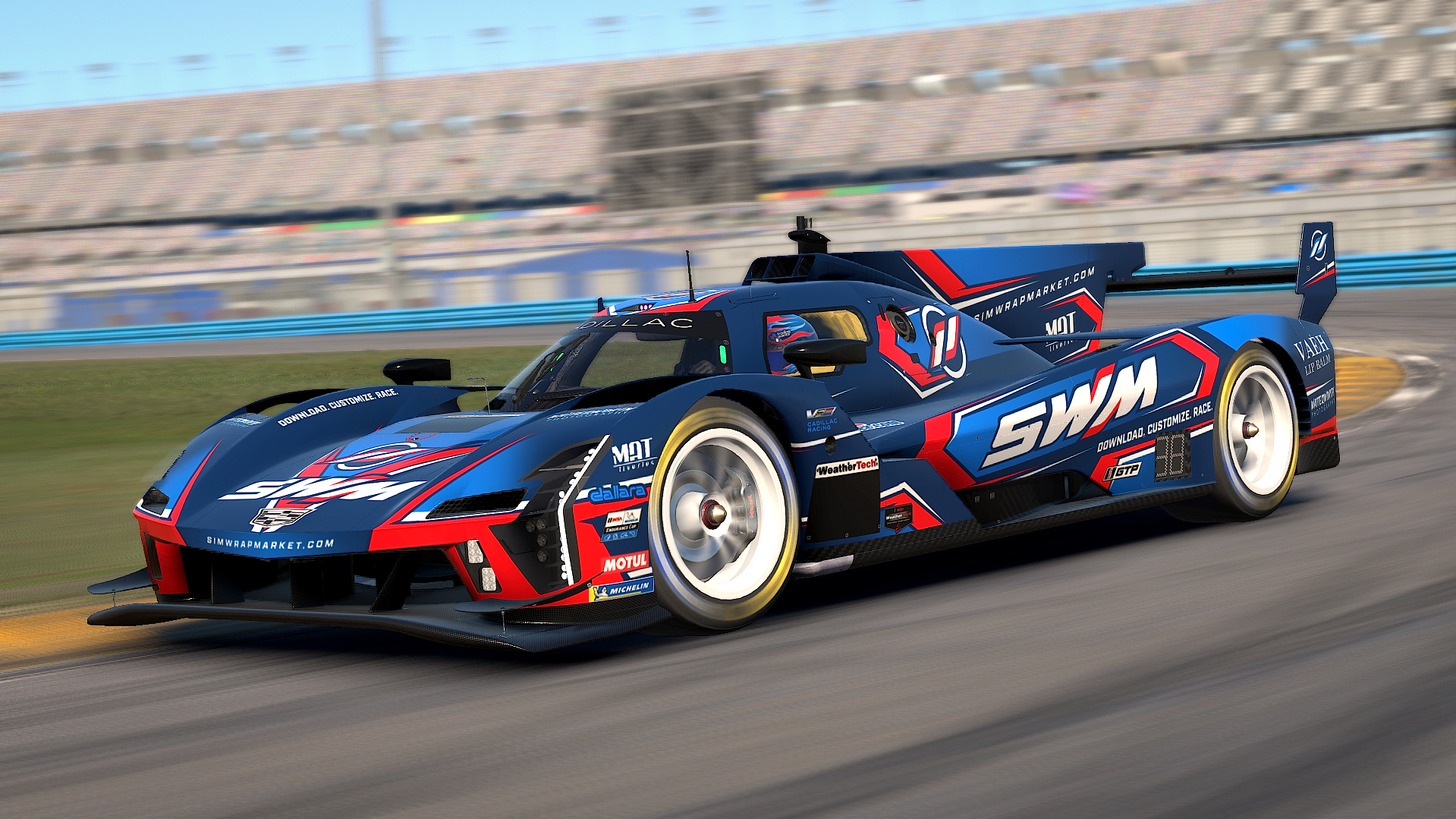 Sim Wrap Market - Cadillac VSeriesR GTP - 016