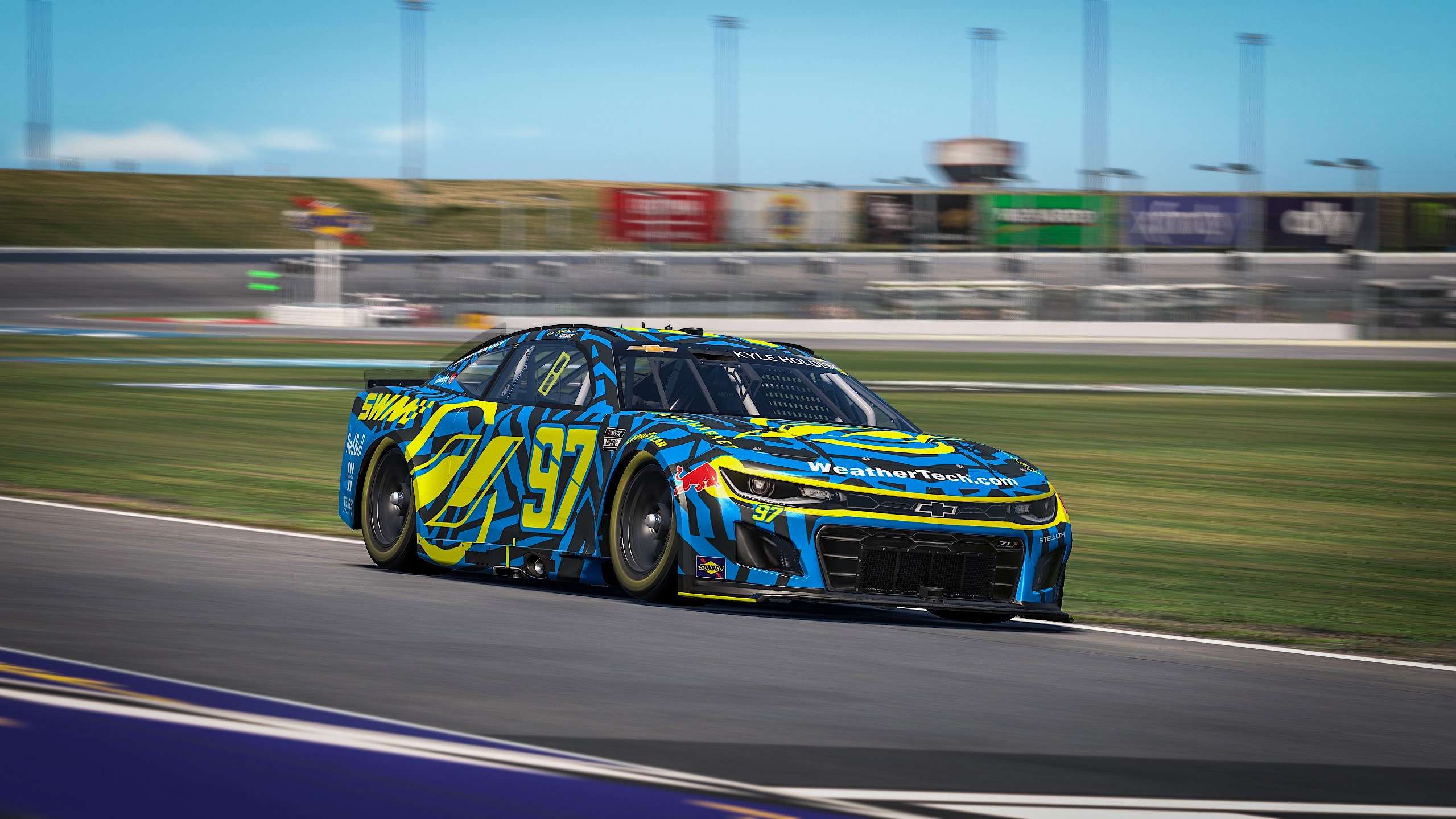 Sim Wrap Market - Camo Pattern - 002