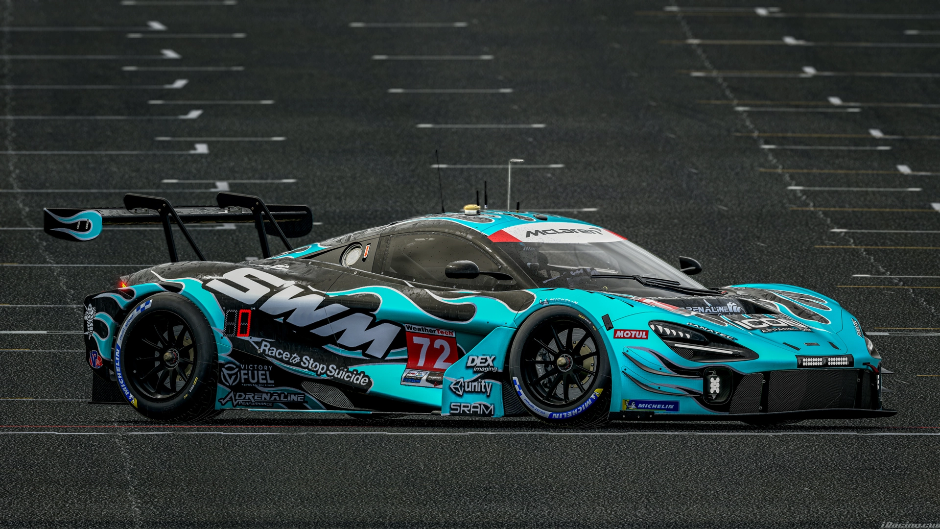 Sim Wrap Market - Carbon Fiber Pattern - 003