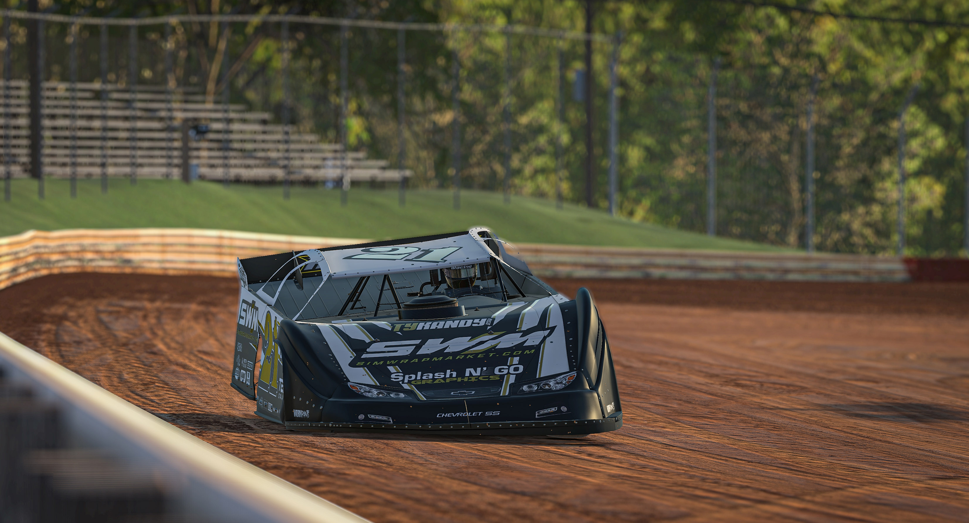 Sim Wrap Market - Dirt Late Model - 008