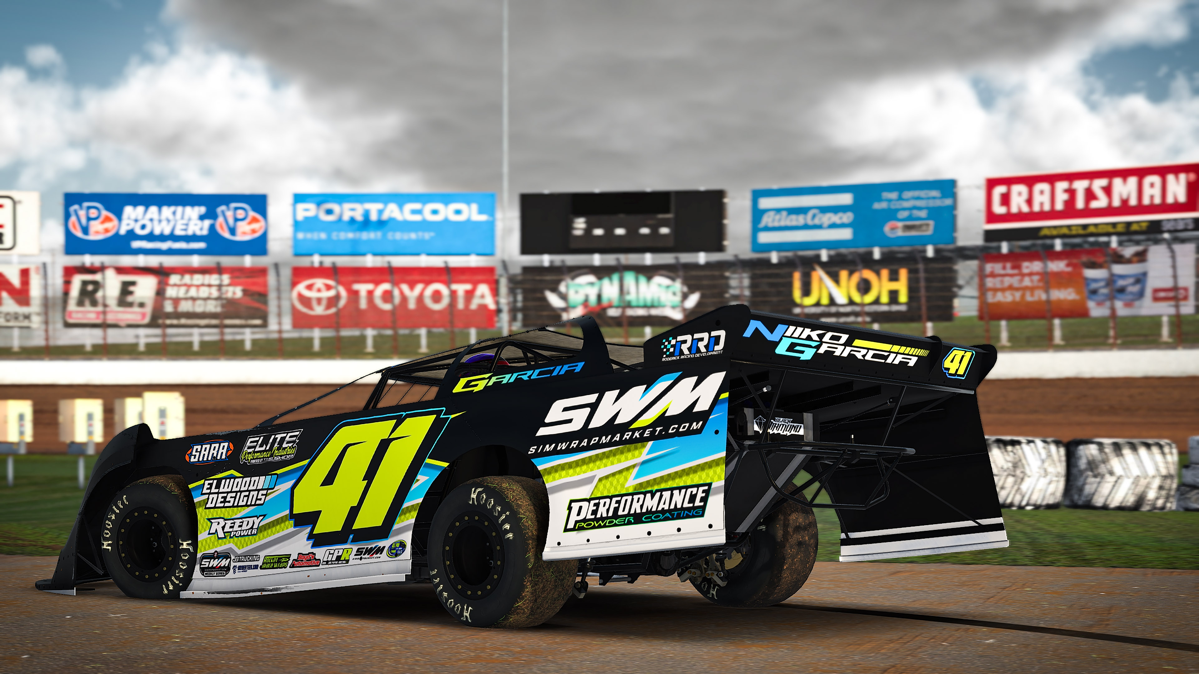 Sim Wrap Market - Dirt Late Model - 029
