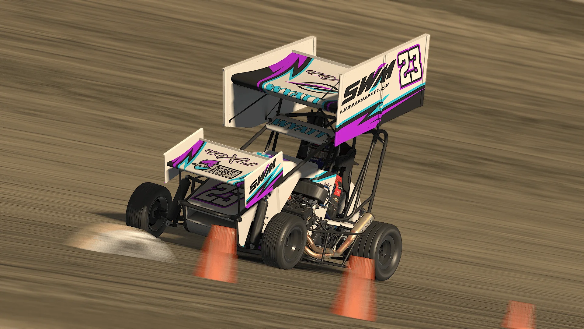 Sim Wrap Market - Dirt Micro Sprint - 010