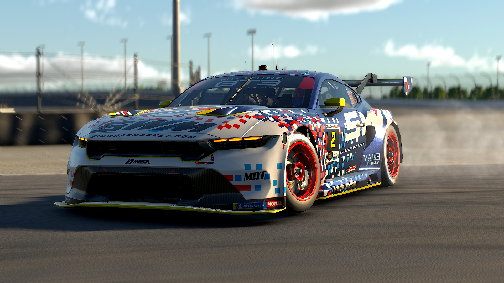 Sim Wrap Market - Ford Mustang GT3 - 024