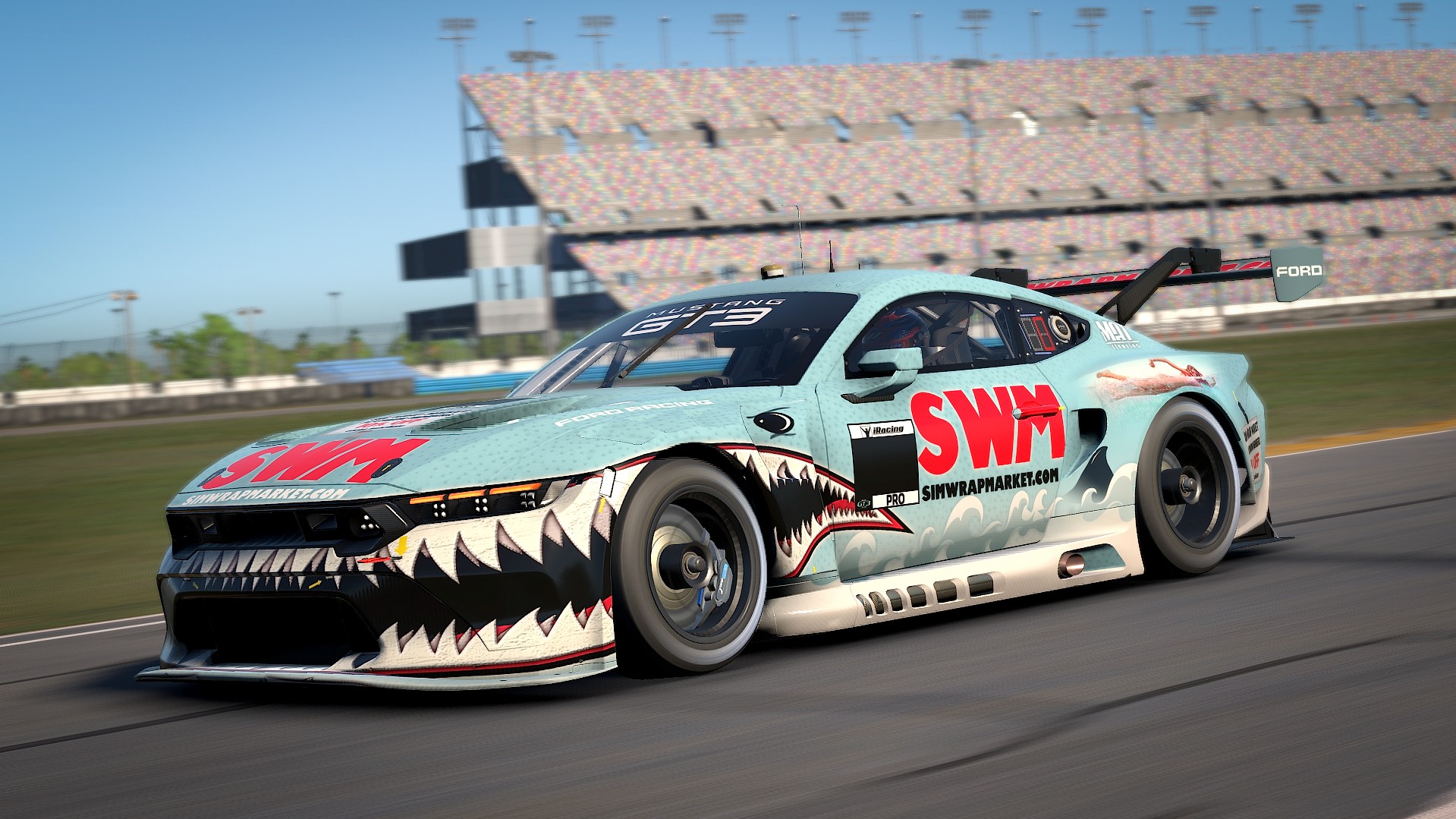 Sim Wrap Market - Ford Mustang GT3 - 043