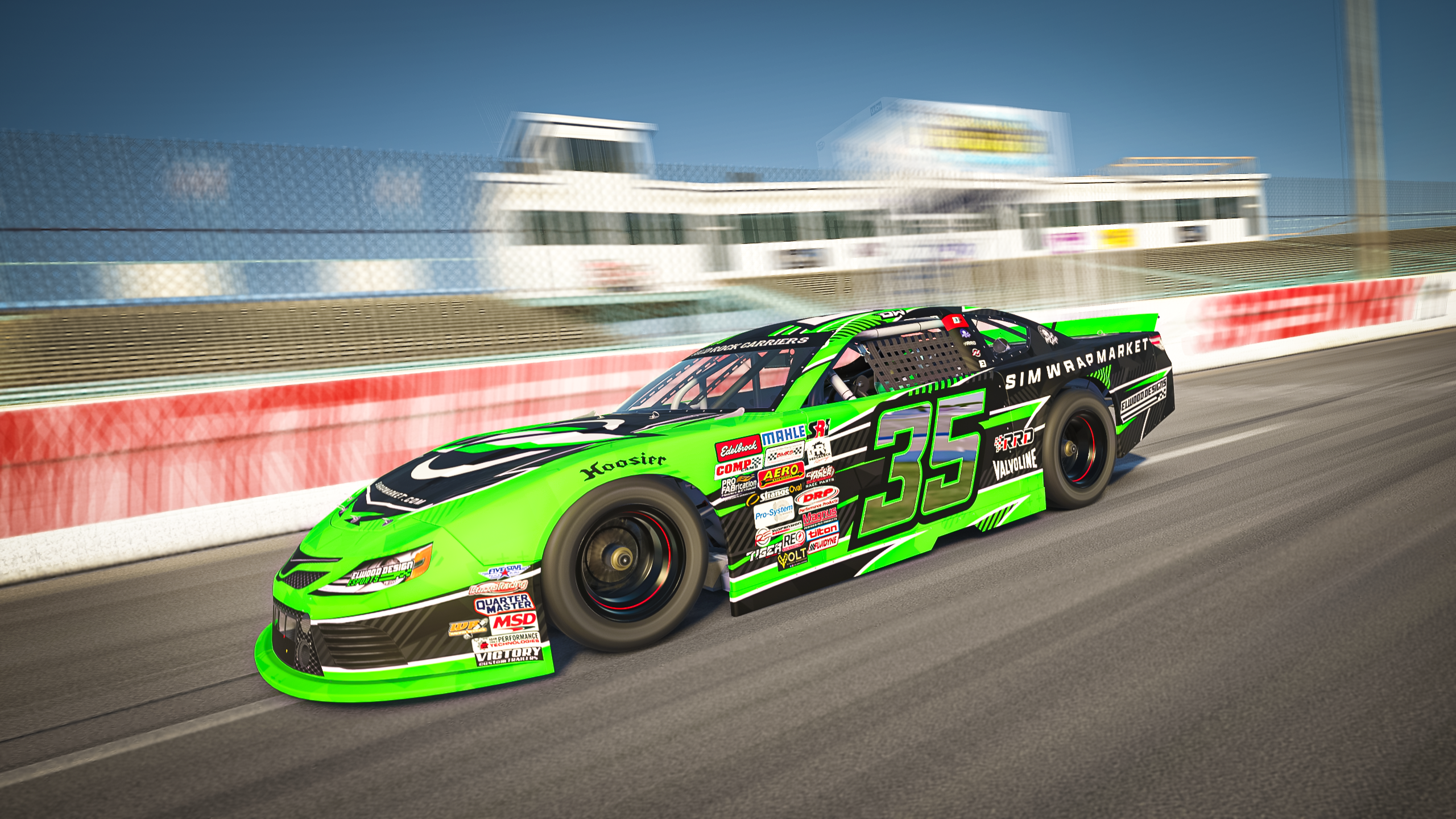 Sim Wrap Market - Late Model Stock - 046