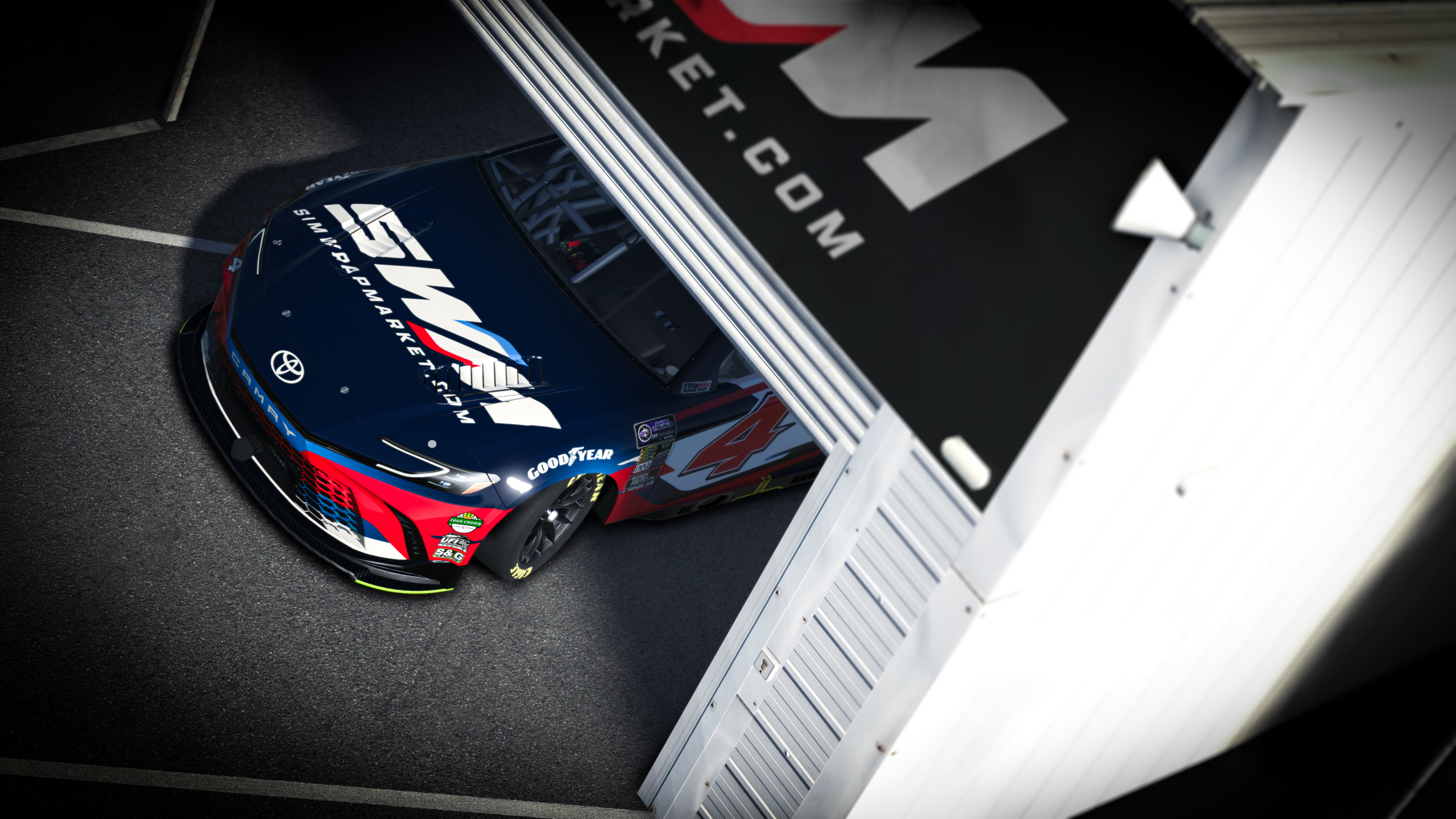 Sim Wrap Market - NASCAR Class A - 075