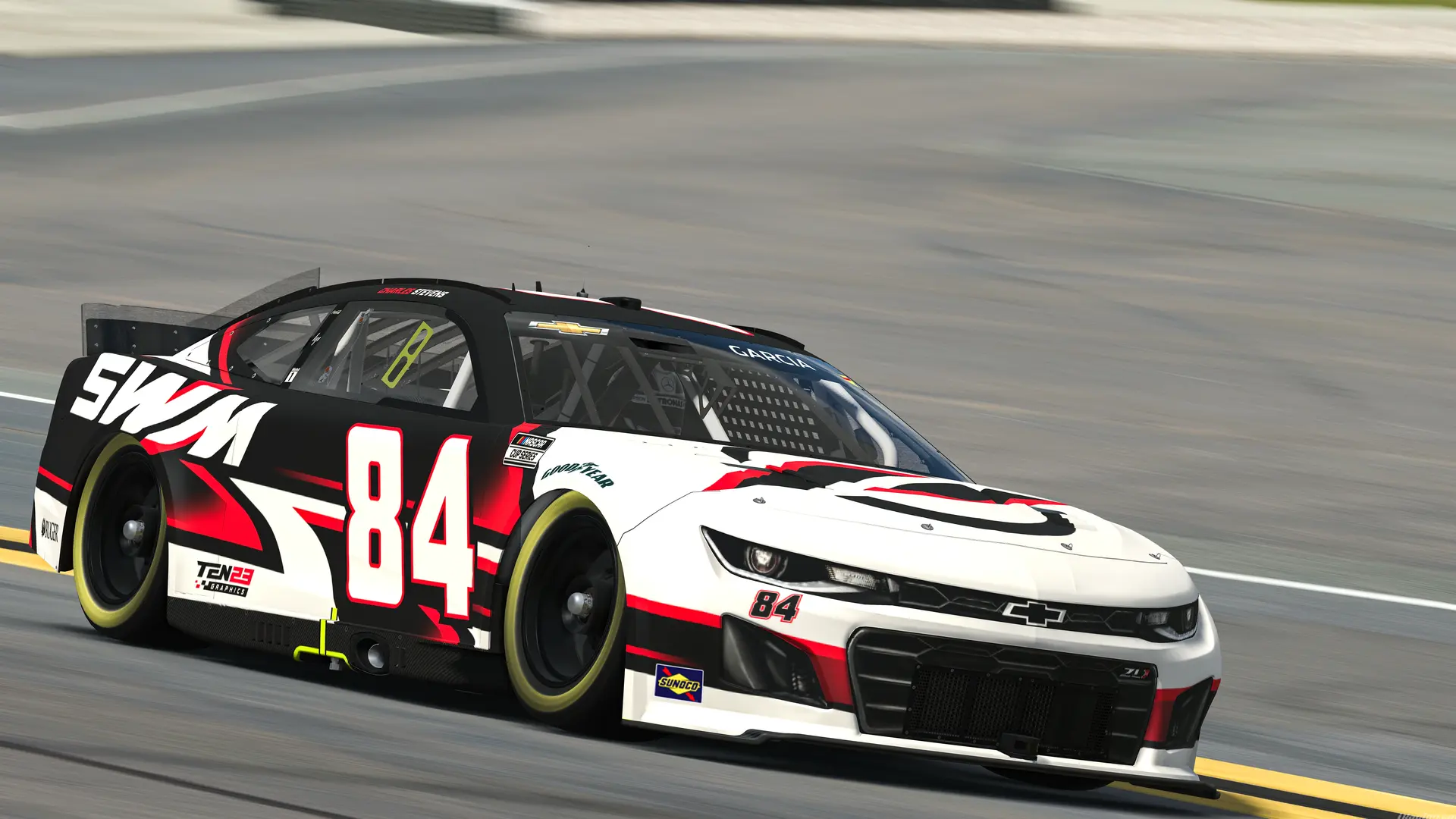 Sim Wrap Market - NASCAR Class A - 124