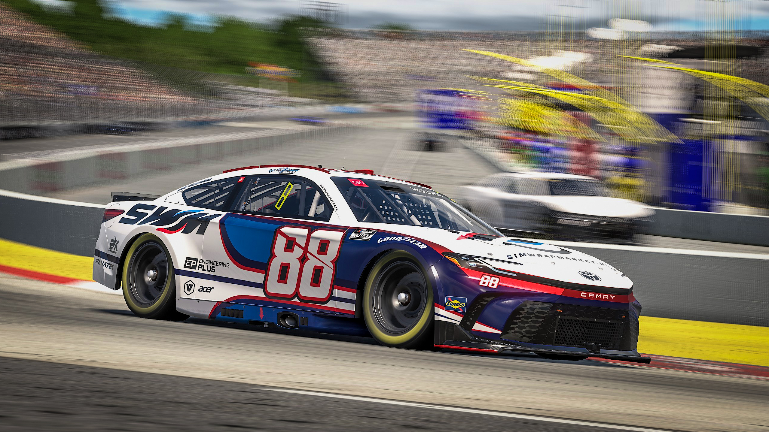 Sim Wrap Market - NASCAR Class A - 181