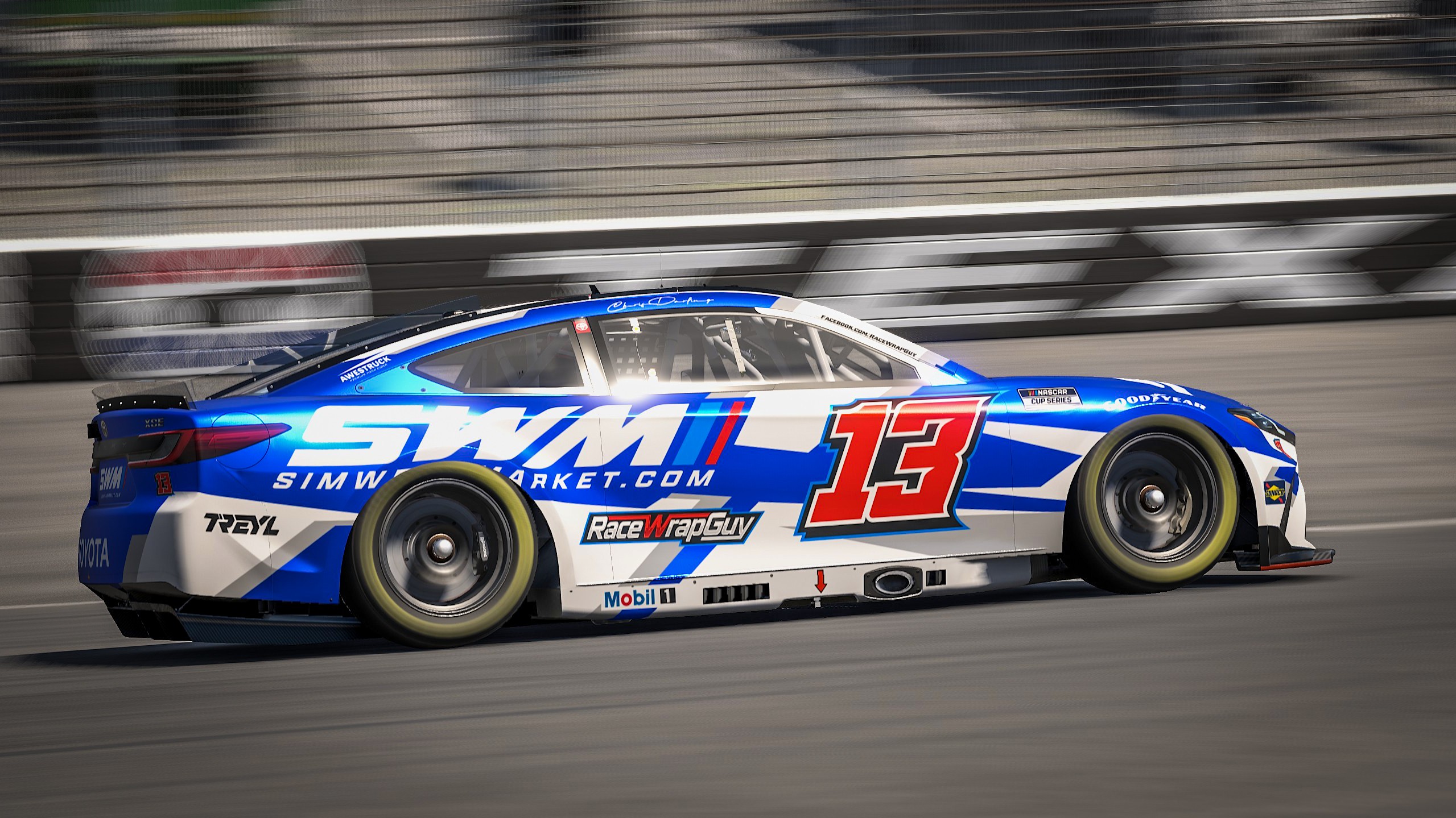 Sim Wrap Market - NASCAR Class A - 185