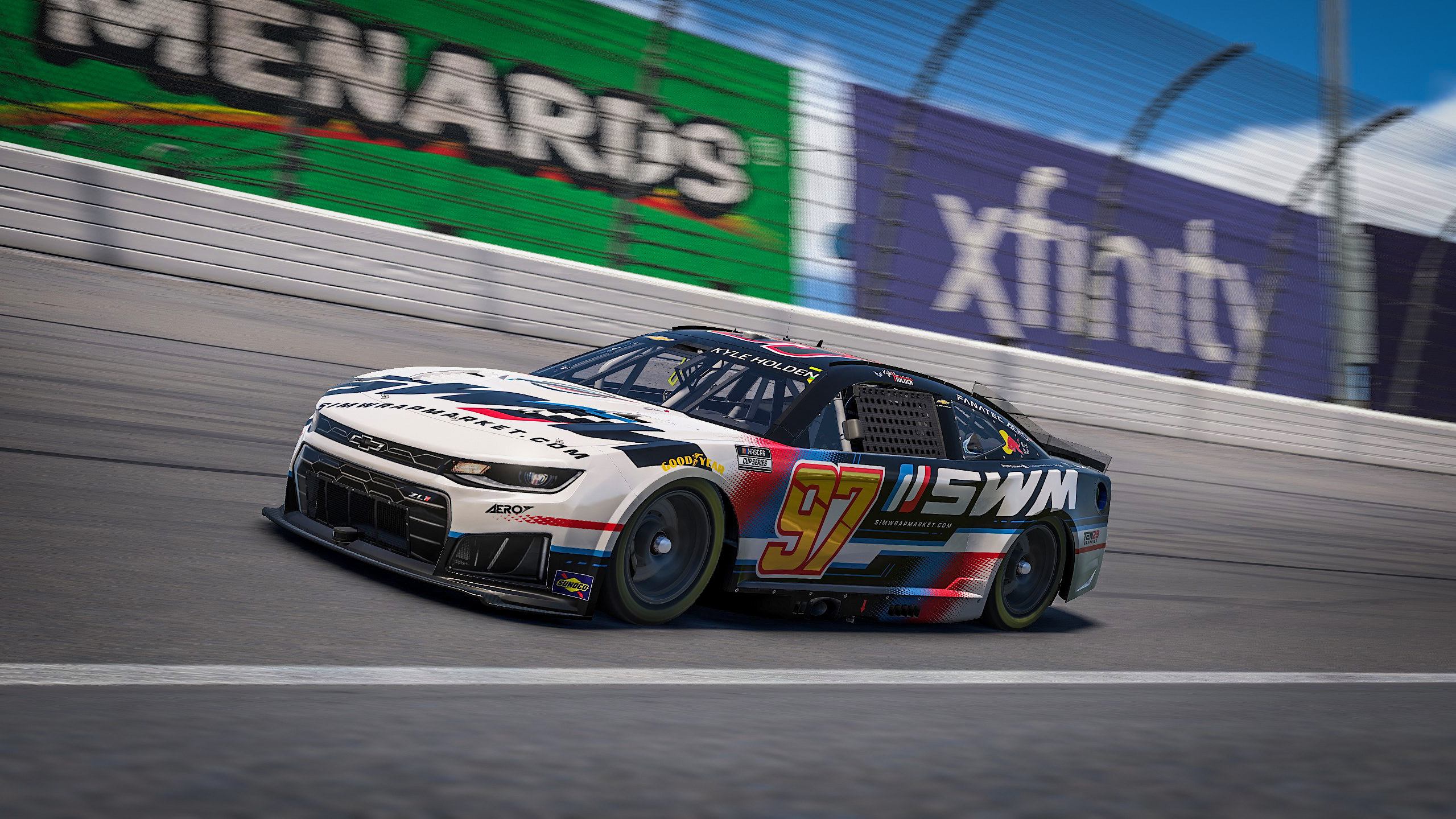 Sim Wrap Market - NASCAR Class A - 208