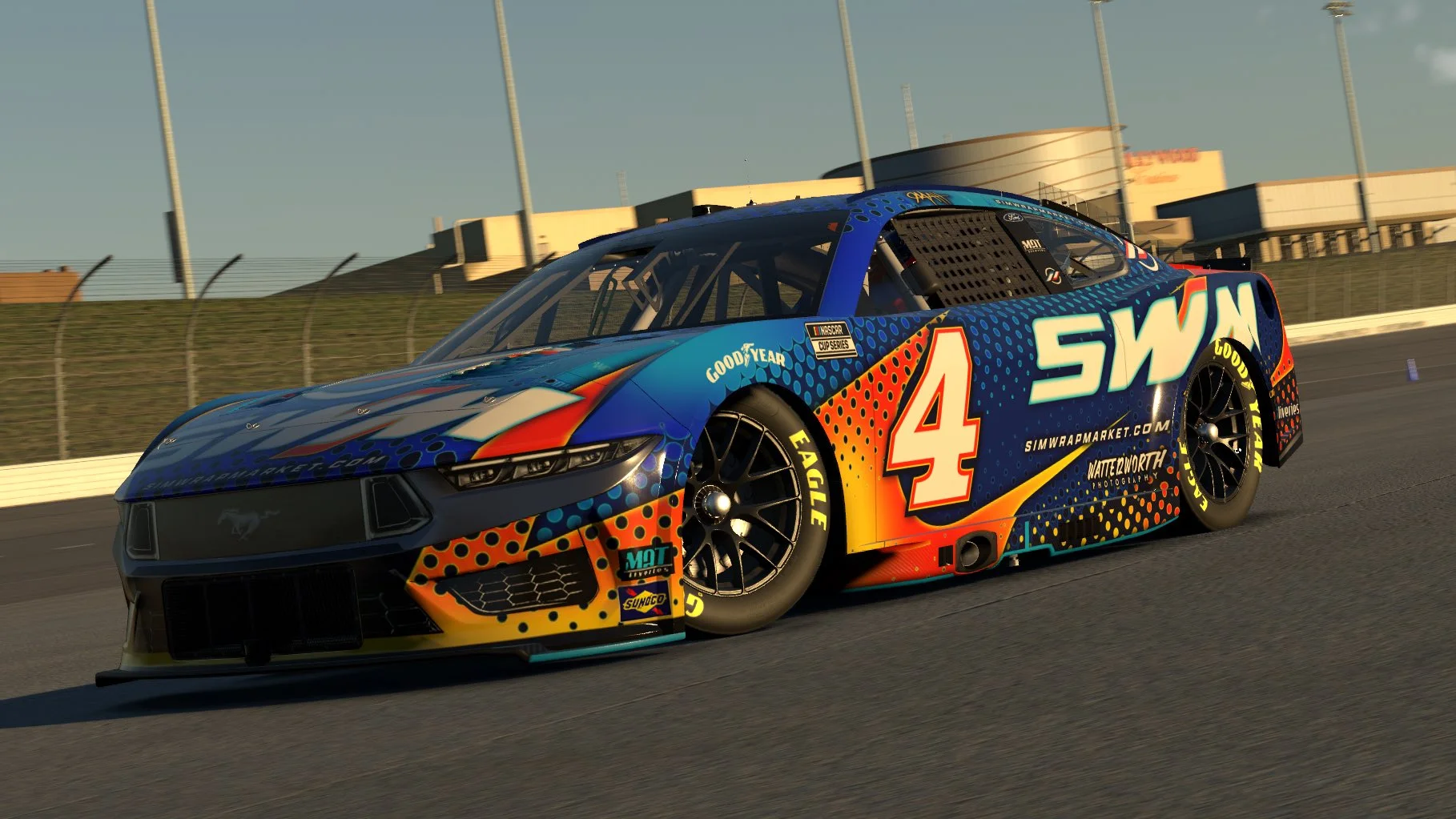 Sim Wrap Market - NASCAR Class A