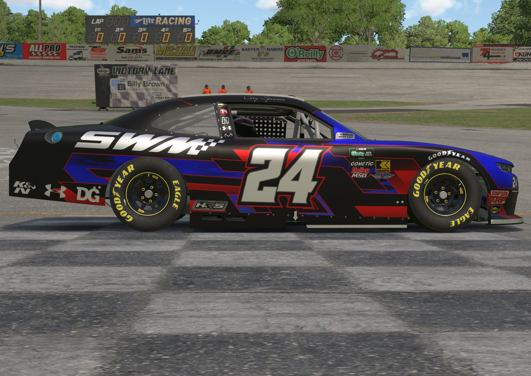 Sim Wrap Market - NASCAR Class B - 013