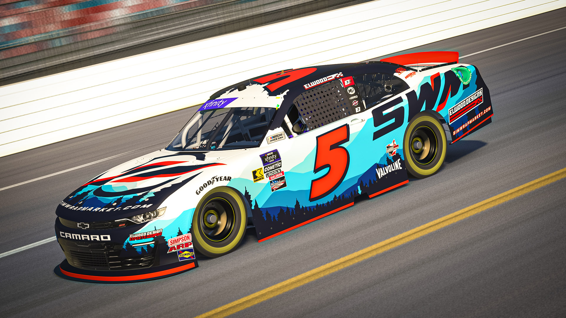 Sim Wrap Market - NASCAR Class B - 105